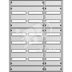 Распределит. щит в нишу 1134х810х120 - ABB