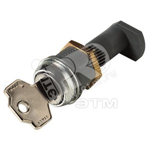 Блокировка выключателя в разомкнутом состоянии KLF-S T6 KEY LOCK EQ.20005 F/ROT.HAND | 1SDA060659R1 | ABB