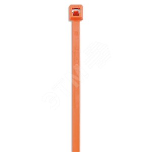 Стяжка кабельная, стандартная, полиамид 6.6, оранжевая, TY300-40-3-100 (100шт) (TY300-40-3-100)