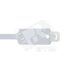 Стяжка кабельная с  ярлыком L-7-50ID-9-M (1000шт) - ABB