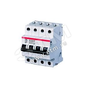 Выключатель автоматический четырехполюсный M204 4А K 25кА (M204 4A) | 2CDA284799R0041 | ABB - ABB