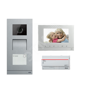Комплект домофона с АУ 7 и IP шлюзом|2TMA070140N0062| ABB - ABB