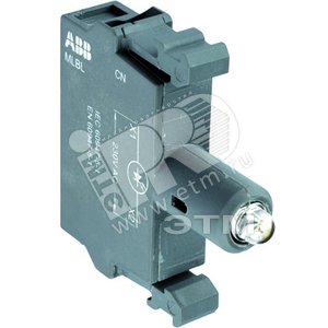 Патрон MLBL-00L со встроенным светодиодом синий 12В DC - ABB