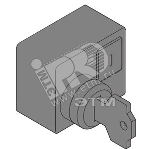 Блокировка выключателя в разомкнутом состоянии MOL-S T6 >KEY LOCK EQUAL N.20007 | 1SDA060614R1 | ABB