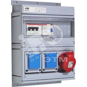 Бокс MP16/1 с розетками в сборе IP44 (MP16/1) - ABB