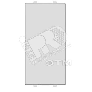 ABB Zenit Серебряный Заглушка (1 мод) | N2100 PL  | 2CLA210000N1301 | ABB - ABB