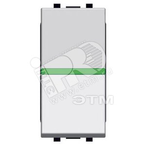 Zenit Механизм 1-кл. перекл. с клав. с контр. подсвет., 1 мод.,серебр.