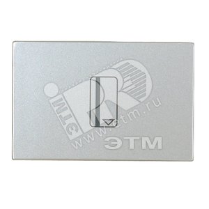 ABB Zenit Шампань Выключатель карточный (2мод) | N2214.1 CV  | 2CLA221410N1901 | ABB - ABB