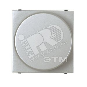 Zenit Механизм электр. поворот.светорег-ра 60-400 Вт,2 мод, серебр.