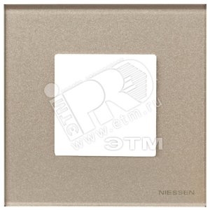ABB Zenit Стекло Брызги шампанского Рамка 1-я (2мод) | N2271 CH  | 2CLA227100N3901 | ABB - ABB