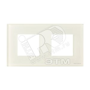 Zenit Рамка 2 поста белая (N2272 CB) - ABB