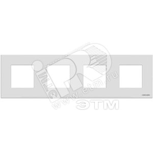 Zenit Рамка х4, серебристый