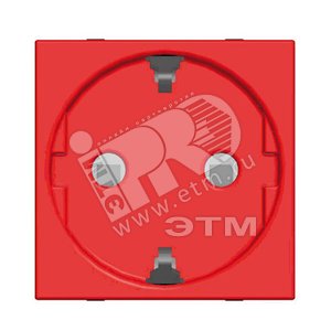 ABB Zenit Красный Розетка с/з с защитными шторками | N2288 RJ  | 2CLA228800N7001 | ABB - ABB