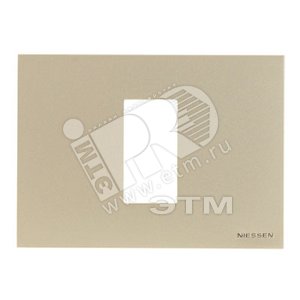 ABB Zenit Альп. белый Рамка итальянский стандарт на 1 мод | N2471 BL  | 2CLA247100N1101 | ABB - ABB