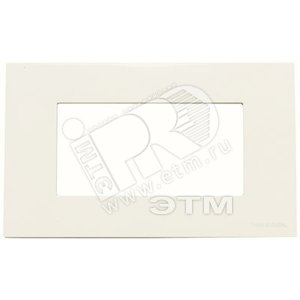 ABB Zenit Альп. белый Рамка итальянский стандарт на 4 мод | N2474 BL  | 2CLA247400N1101 | ABB - ABB