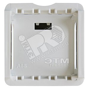 ABB Zenit Альп. белый Адаптер для установки на DIN-рейку, 2-модульный | N2692 BL  | 2CLA269200N1101 | ABB - ABB