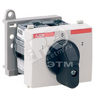 Переключатель ONVN30М для вольтметра модульный 6-поз.(L1-L2,L2-L 3,L3-L1,L1-N,L2-N,L3-N) (двухуровневый) 25 А | 1SCA022549R9010 | ABB