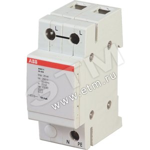 Огран.перенапряж.OVR T1 25 255 | 2CTB815101R0100 | ABB - ABB