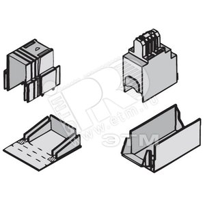 Комплект клеммных крышек OZXB3K комплект = 3 крышки | C1SCA022264R0440 | ABB