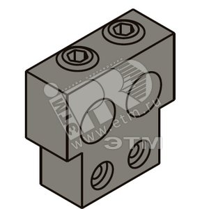Выводы силовые для стационарного выключателя RC 2x150mm2 T6 630 - S6 630 (комплект из 4шт.) | 1SDA023391R1 | ABB