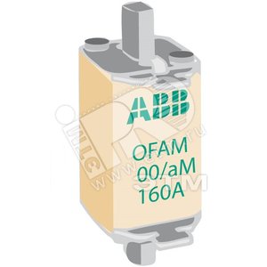 Предохранитель OFAM00AM160 160A тип аМ размер 00 до 690В - ABB