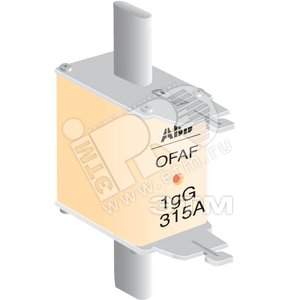 Предохранитель OFAF1H16 16A тип gG размер1, до 500В | 1SCA022627R3250 | ABB