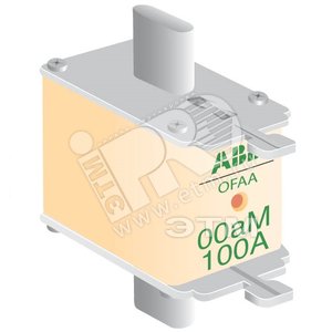 Предохранитель OFAA00AM100 100А тип аМ размер00, до 690В | 1SCA022701R1850 | ABB