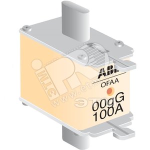 Предохранитель OFAA00GG80 80A тип gG размер00, до - ABB