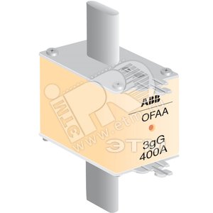 Предохранитель OFAA3GG400 400A тип gG размер3, до 690В - ABB