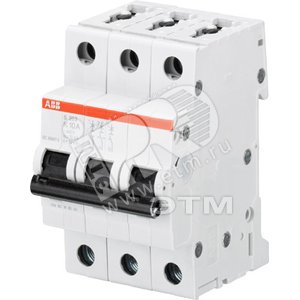 Автомат.выкл-ль 3-полюсной S203 K0.5