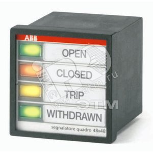 Индикатор светодиодный SL-4-A-C-S-E-48V/48 (SL-4-A-C-S-E-48V/4) - ABB