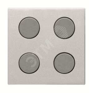 SR-4-N2PL Центральная плата 4-кнопочная free@home, Zenit, серебряный | SR-4-N2PL | 2CLA222640N1302 | ABB - ABB