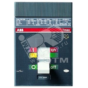 Выключатель автоматический T4H 250 PR223DS In=250A 4p F F | 1SDA059510R1 | ABB