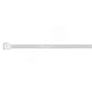 Стяжка кабельная разъем натуральный TYR505 (100шт) (TYR505) - ABB