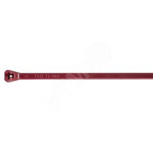 Стяжка кабельная темно-бардовый TYV525M (100шт) (TYV525M)