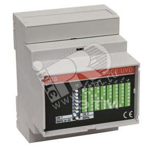 Устройство выдержки времени для реле минимального напряжения UVD 220/250V E1/6 T7-T7M-X1 | 1SDA038320R1 | ABB - ABB