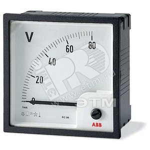 Вольтметр переменного тока прямого включения VLM-1-300/96 (VLM-1-300/96) - ABB
