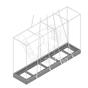 Цоколь транспортировочный H=200мм