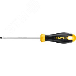 Шлицевая отвертка Hercules SL4x100 мм - ЗУБР