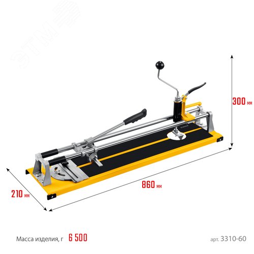 Плиткорез 600 мм MASTER - фото 9