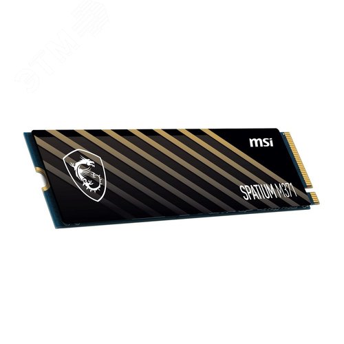 Накопитель SSD M.2 2280 500GB SPATIUM M371, NVMe, 3D NAND, 2200/1150 Мб/с - MSI (3L)