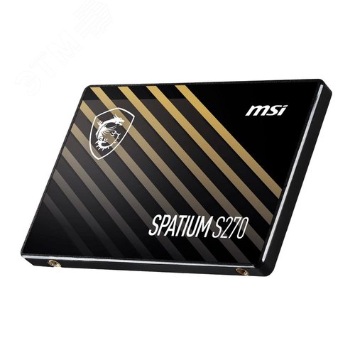Накопитель SSD 2.5'' 960GB SPATIUM S270, SATAIII, 3D NAND, 500/450 Мб/с - фото 2