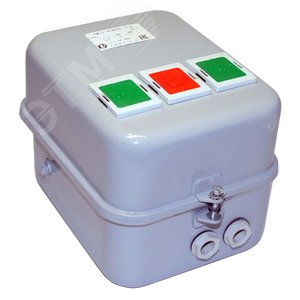 Пускатель электромагнитный ПМ12-010620 У2 В, 380 В, (4 нормально замкнутых контакта + 2 нормально разомкнутых контакта), РТТ5-10-1, 4 А