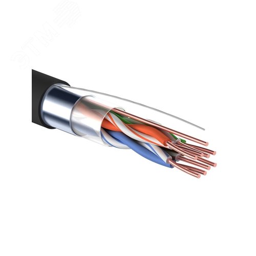 Кабель витая пара PROconnect FTP 4PR 24AWG, CAT5e, OUT (бухта 305 м) - REXANT