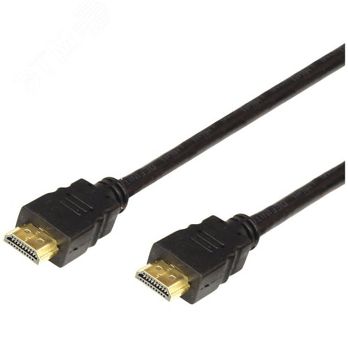 Шнур HDMI - HDMI с фильтрами, длина 1,5 метра (GOLD) (PE пакет) PROconnect - REXANT