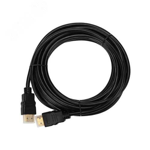 Кабель HDMI - HDMI 1.4, 5м, Gold - REXANT