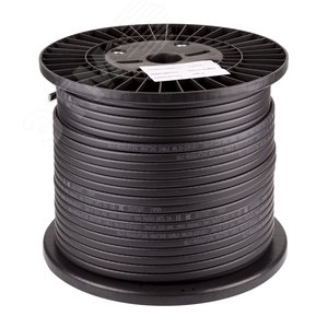 Кабель греющий саморегулирующийся PROconnect SRL 30-2CR (UV), экранированный, с защитой от ультрафиолета, 30 Вт/1 м, 200 м - REXANT