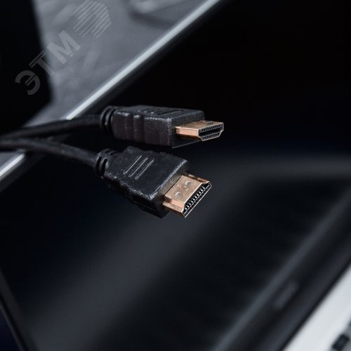 Кабель HDMI - HDMI 1.4, 3м, Gold - фото 2