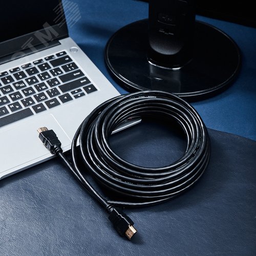 Шнур HDMI - HDMI с фильтрами, длина 10 метров (GOLD) (PE пакет) PROconnect (etm17-6208-6) - фото 2