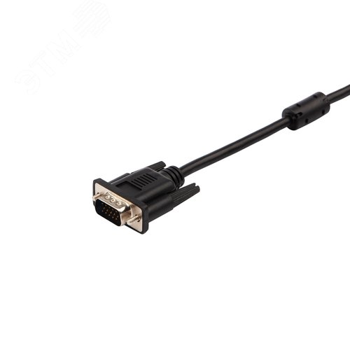 Шнур VGA - VGA с ферритами, длина 1,8 метра, черный PROconnect (etm17-5503-6) - фото 2